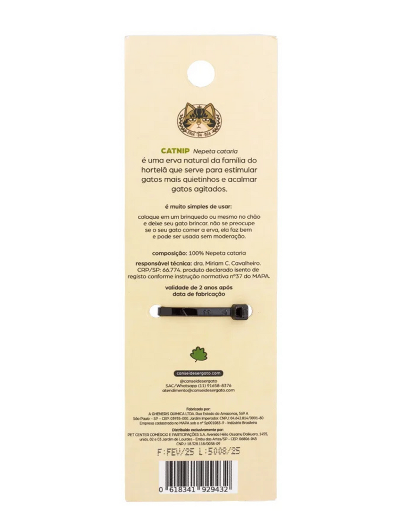 Catnip | Erva do gato 5g