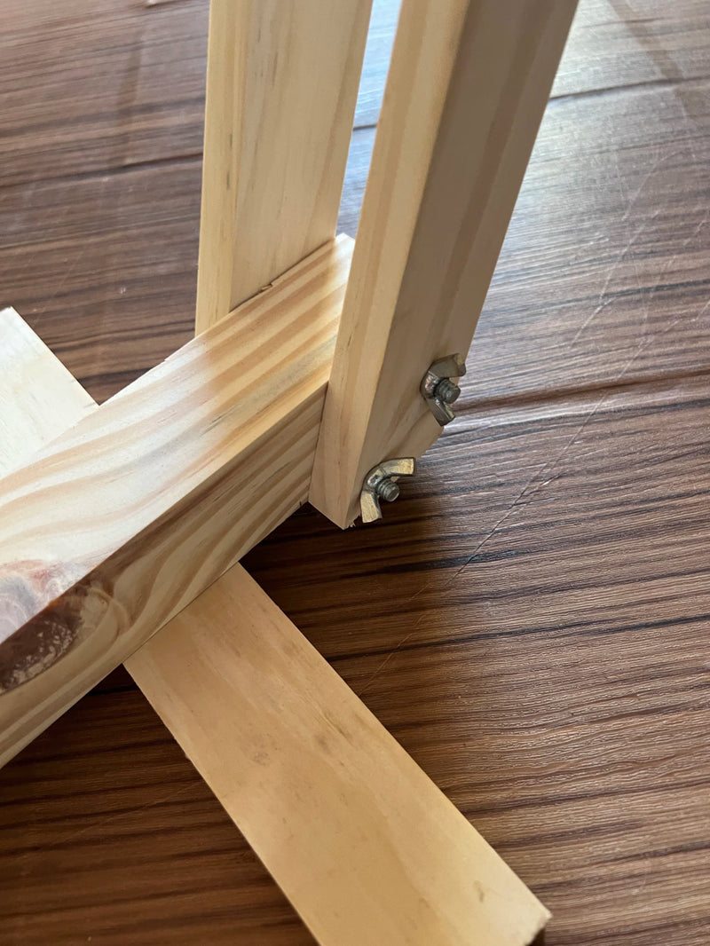 Redinha Natural com Estrutura de Madeira