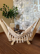 Redinha Natural com Estrutura de Madeira